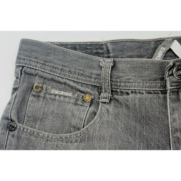 AKADEMIKS Jeans Men's Size 34x31 Grey Cotton Streetwear 6 pockets Denim Pants - Picture 3 of 7